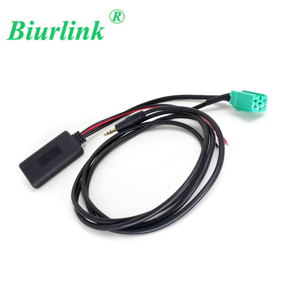 Автомобильный радиоприемник Biurlink AUX IN Bluetooth аудиокабель для Renault Megane Laguna Clio Espace 2005