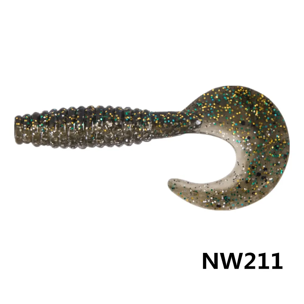 NOEBY S3120, Мягкая приманка, 12 шт./лот, 70 мм, 3,2 г, Мягкая приманка, силиконовый червь, искусственная приманка, воблер свимбейт, рыболовные снасти из карпа - Цвет: NW211