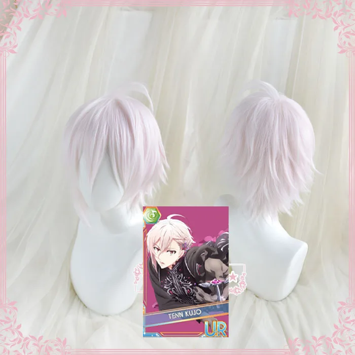 Idolish7 Kujo Tenn парики аниме костюм вечерние термостойкие синтетические волосы