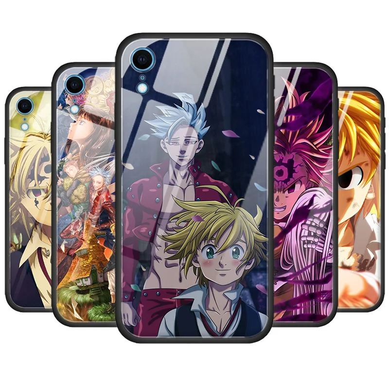 

Nanatsu no Taizai Seven Deadly Sin Tempered Glass Phone Case Cover For iPhone 11 11 Pro XR XS MAX X 7 8 6 6S Plus 7+ 8+ 6+ 6S+