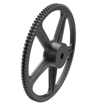 

06B Duplex 95 Teeth Cast Iron Material Prebore Hub Type Sprocket with Inner Bore 20mm