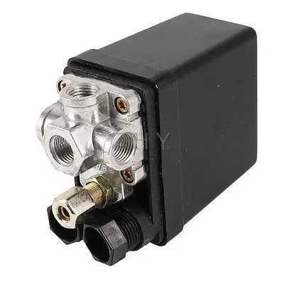 

AC 240V 15A 1/4PT Air Compressor Pressure Switch Control Valve 175 PSI