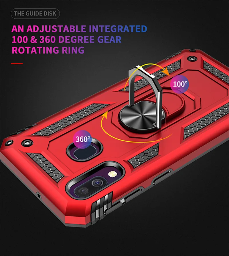 for Samsung Galaxy A40 Case Armor Military Shockproof Magnet Car Holder Cover for Samsung A40 Case for Samsung A 40 H1fb2d83a5e594896aef6c93663499f9bS
