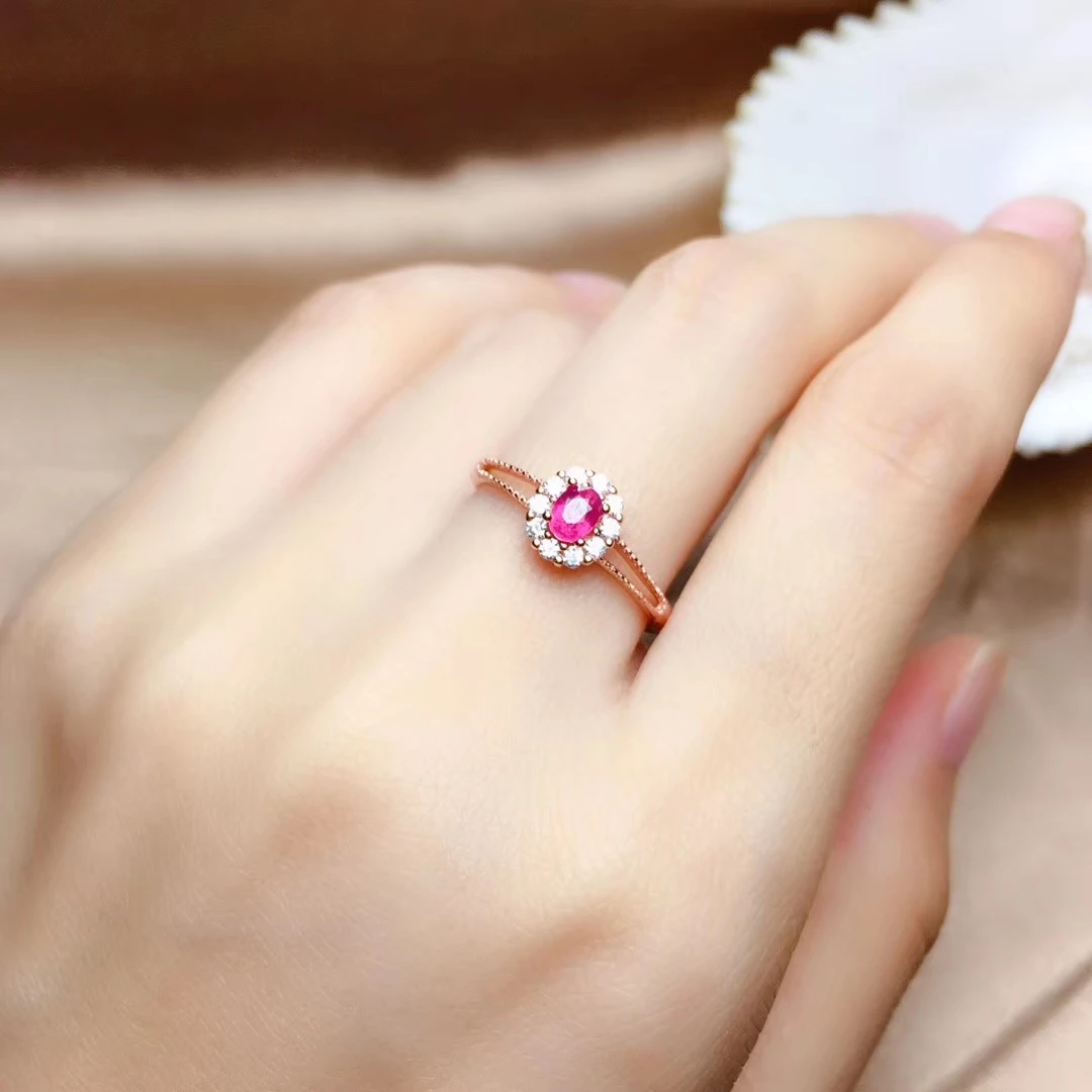 women ring red blue green color ruby sapphire emerald gem ring 925 silver certified natural gem girl birthday party gift date