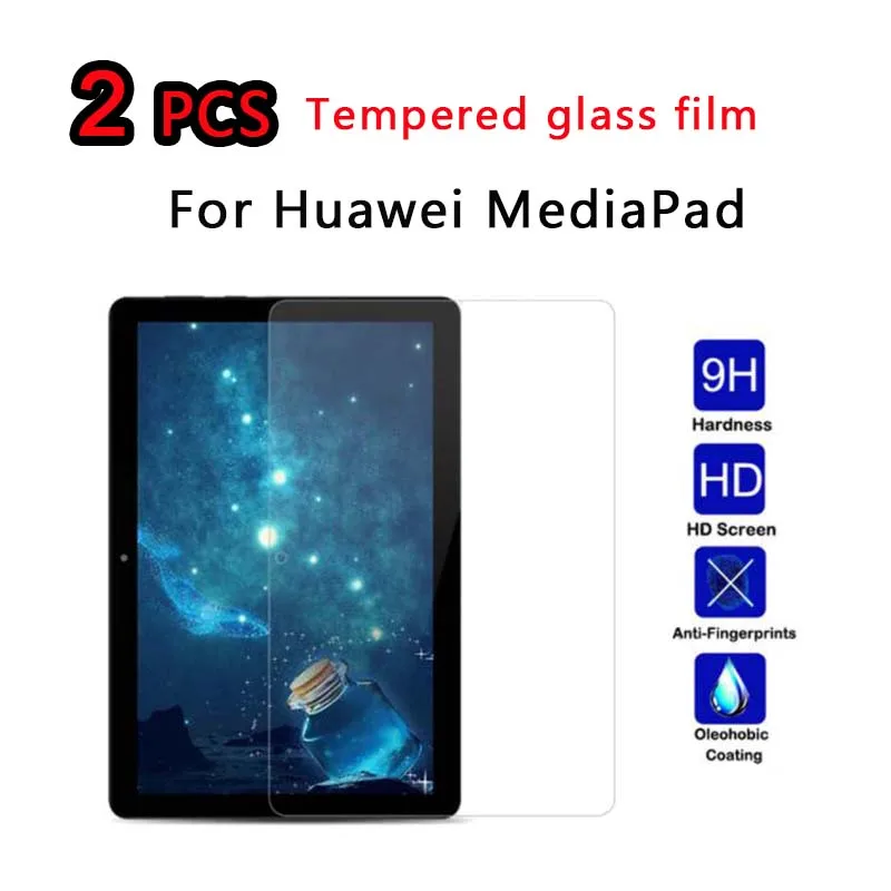 2 шт. закаленное стекло для Huawei MediaPad T3 T2 T1 7 0 8 T1-701U 823L Pro BG2-W09 TA KOB-L09 Защитная пленка