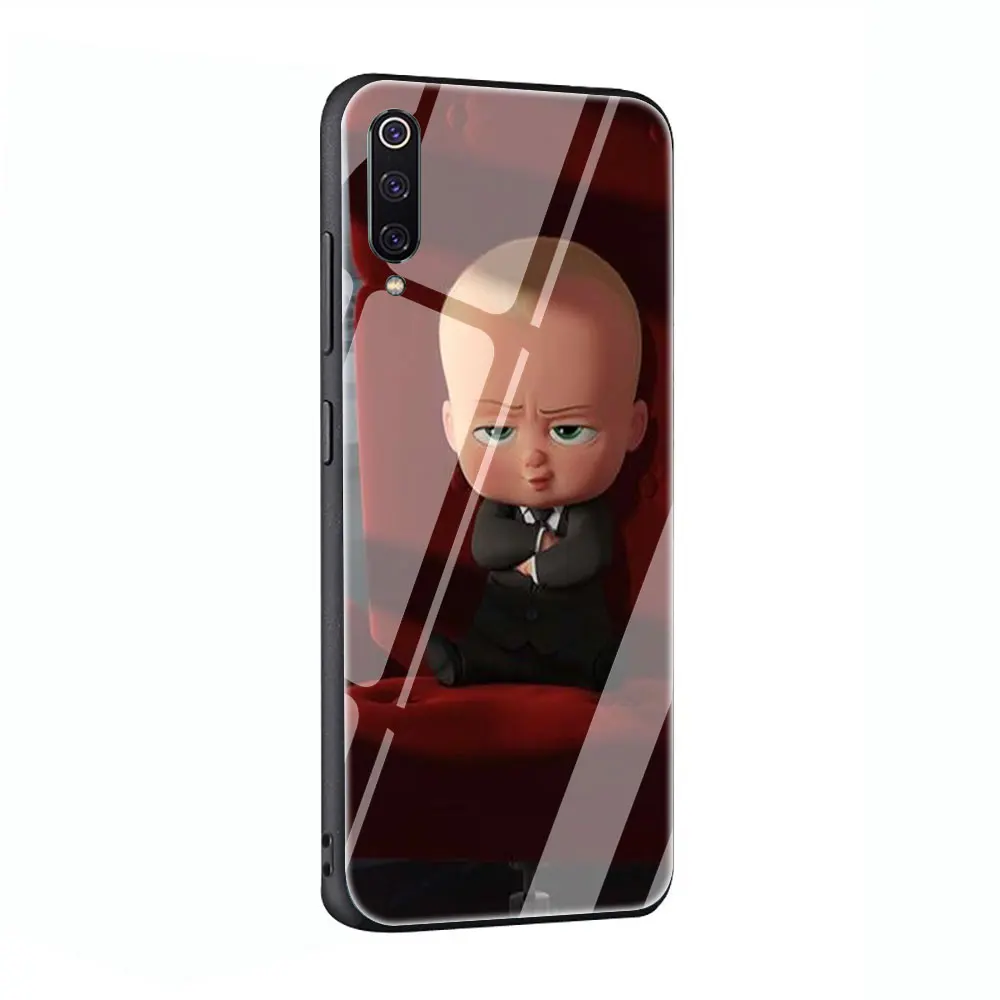 Чехол Boss Baby из закаленного стекла для Xiaomi 8 Lite A1 A2 9 Redmi Note 5 6 7 Pro 6A 4X F1 - Цвет: G9