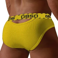 2021 Hot Fashion Men's Sexy Underwear Soft Low Waist Briefs Cueca Panties Comfortable U Pouch Breathable Underpants Male Briefs