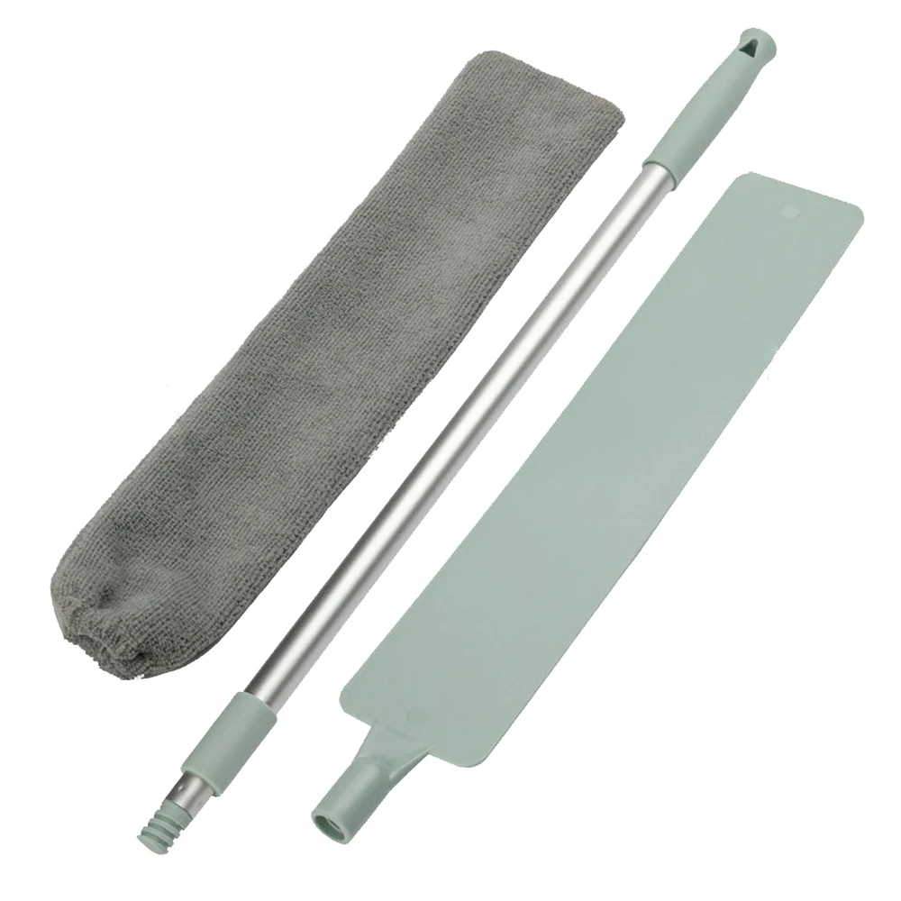 Щетка для пыли с длинной ручкой Швабра для чистки пыли домашний многоразовый подметальный инструмент из микрофибры домашняя щетка для чистки