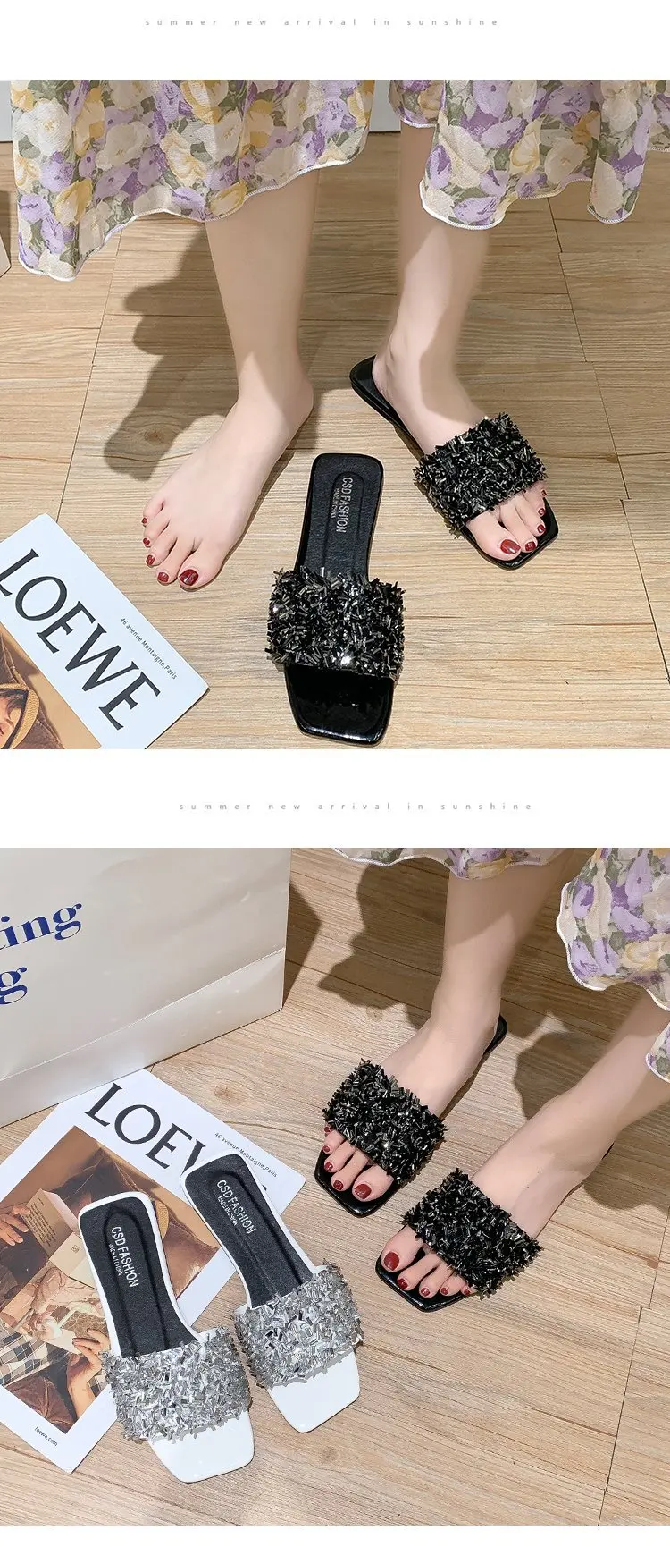 Elegant Rhinestone Detail