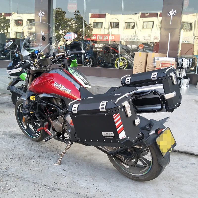 

Motorcycle Side Box Bracket Aluminum Alloy Quick Release for Zontes Zt310-v