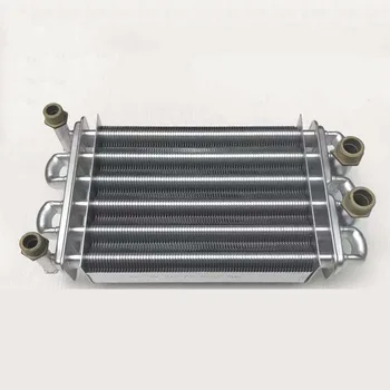 

Double tube 160mm wall-mounted boiler heat exchang For wall-hung boilers Boiler heat exchanger