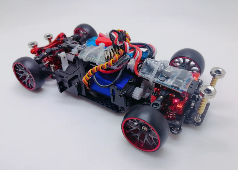 RC Профессиональный Дрифт 1/28 комаров MINI-Q9 сплав Z4 начинающих набор Дрифт с лампой