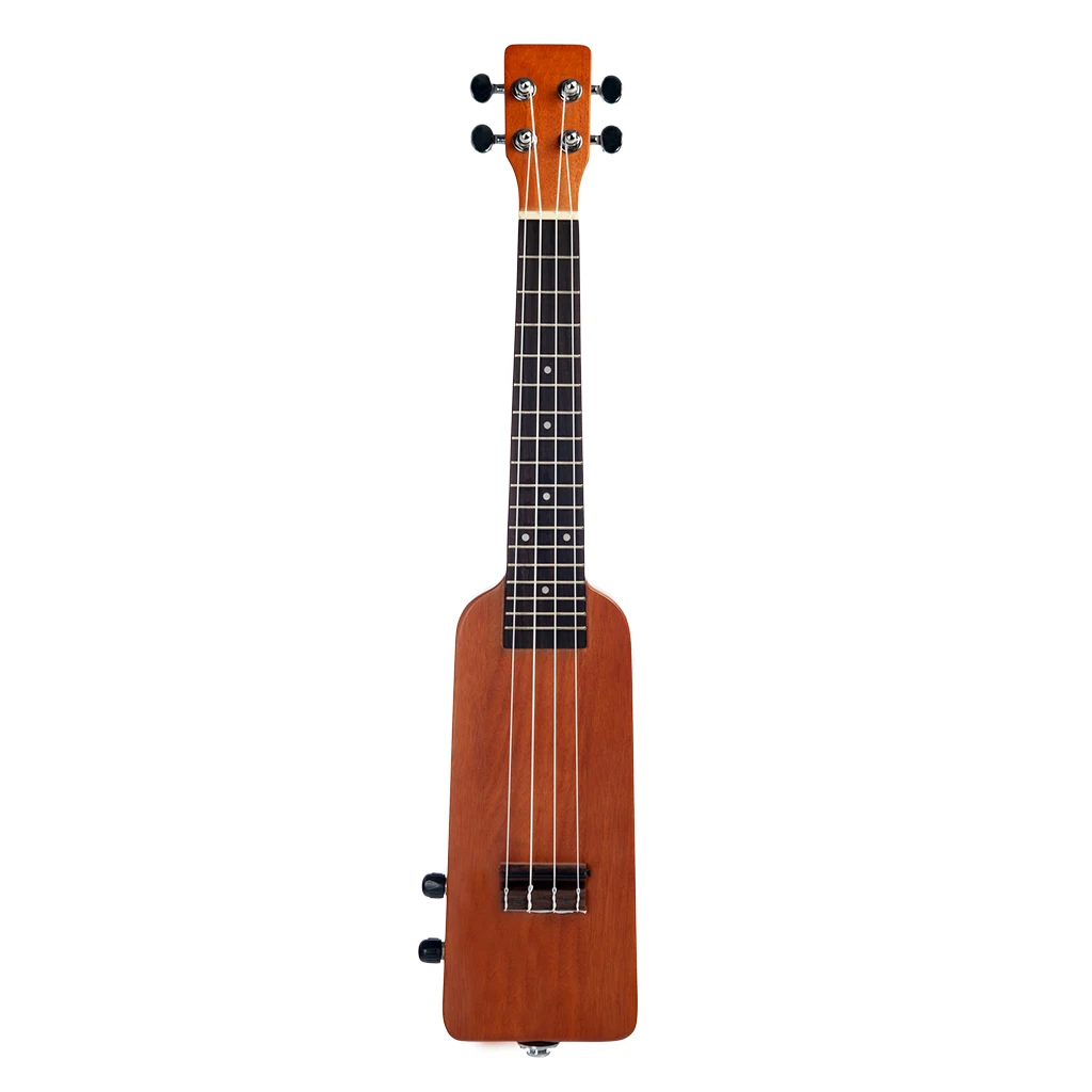 Натуральный стиль 23 &quotOkoume Электрический Укулеле Ukelele Uke Kit W/Gig Bag 3 5 мм аудио кабель