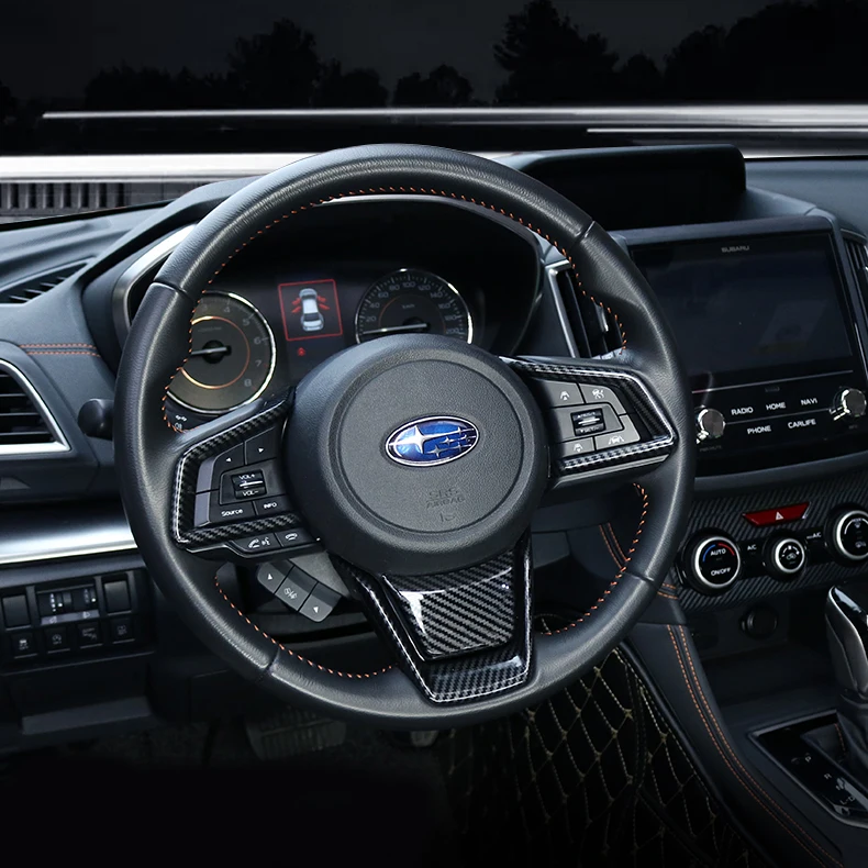Переключатель для руля из углеродного волокна Накладка для Subaru Forester XV Crosstrek