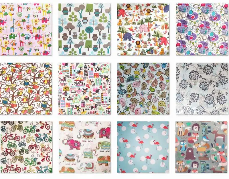 Plain Color Waterproof PUL Reusable Cloth Diaper Material Solid Color TPU Laminated Fabric DIY Diapers Wet Bags Nappy Fabric
