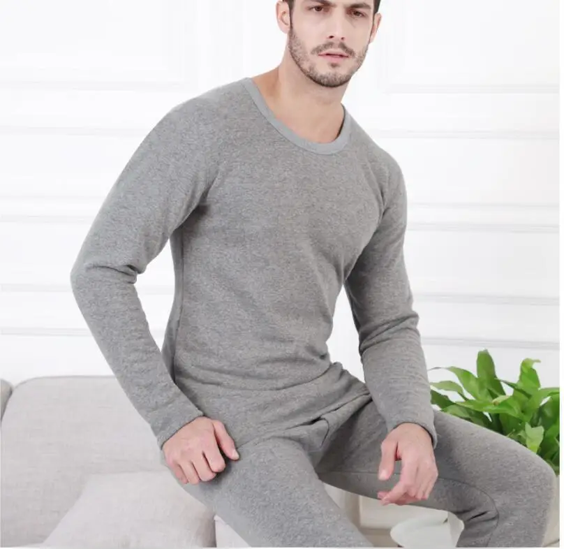 Теплое термобелье Tmall поставщик мериносовой шерсти Ropa Invierno Hombre зимняя одежда с круглым вырезом мужской теплый костюм термо одежда