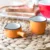 MDZF SWEETHOME Ceramic Mini Saucepan Milk Jug Cookware Kitchen Cookware Pot Jam Bowl Milk Cup With Handle Sugar Bowls