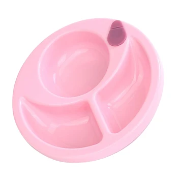 

Infant Learning Strong Suction Anti-scalding Feeding Insulation Anti-fall Non-Slip Non-toxic Dinnerware Baby Bowl Warming Plate