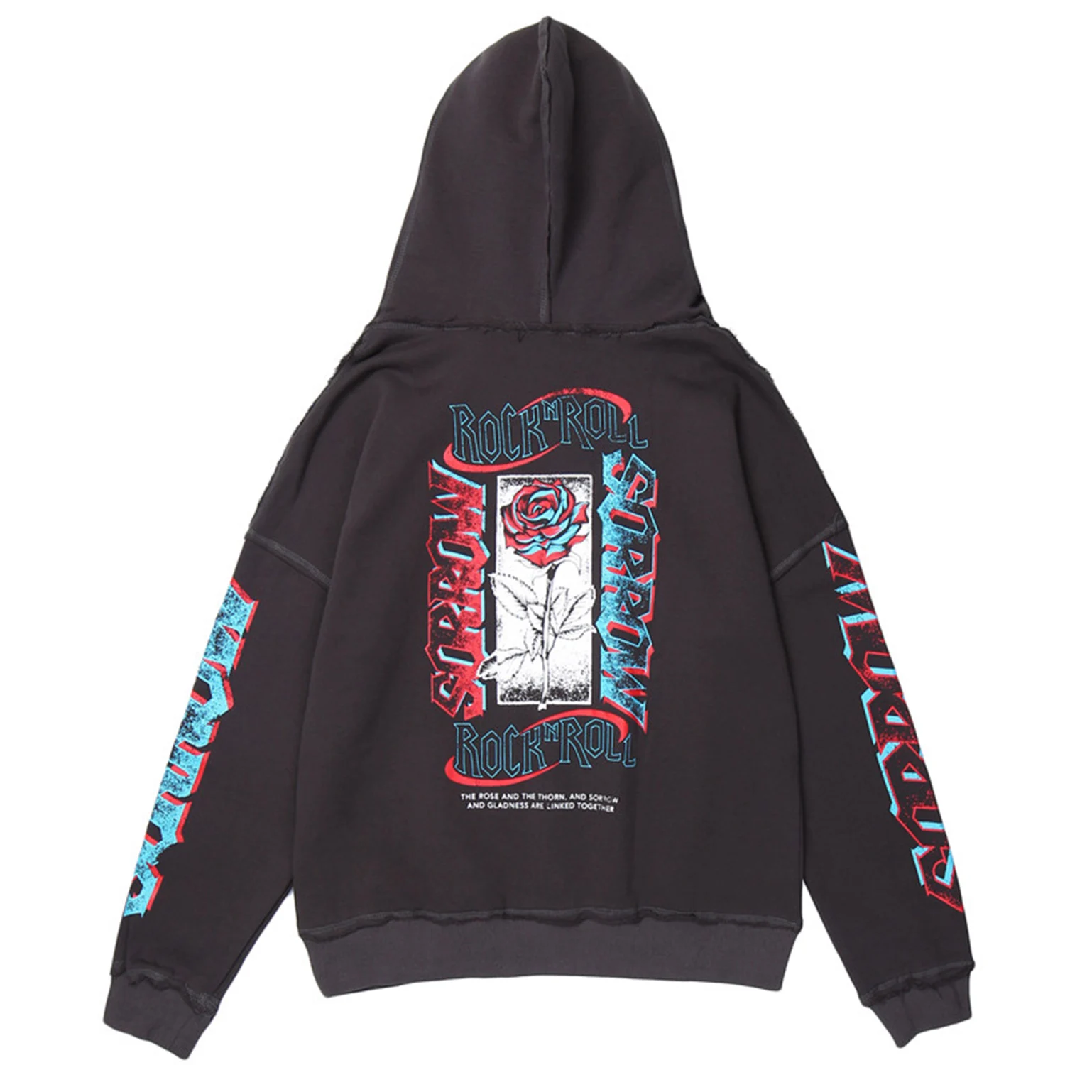 Aelfric Eden Rock Rose флисовые мужские толстовки с капюшоном Harajuku повседневные хлопковые пуловеры модные уличные толстовки
