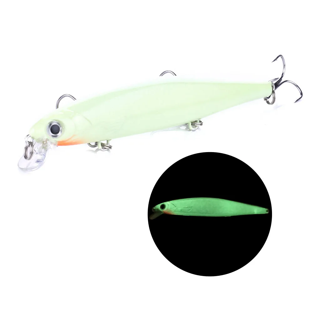 Hengjia 1 шт. на высоком каблуке 11 см 13g Topwater приманки Minnow для дайвинга искусственные