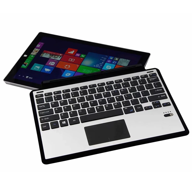 FULAIKATE для microsoft Surface 3 Bluetooth беспроводная клавиатура с Toupad для IOS Android планшетный ПК Windows алюминиевый бизнес