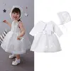 3pcs Baby Girls Princess Gown Dress Lace Christening Wedding Birthday Pageant Party Bridesmaid Formal Dresses Clothes ► Photo 2/5