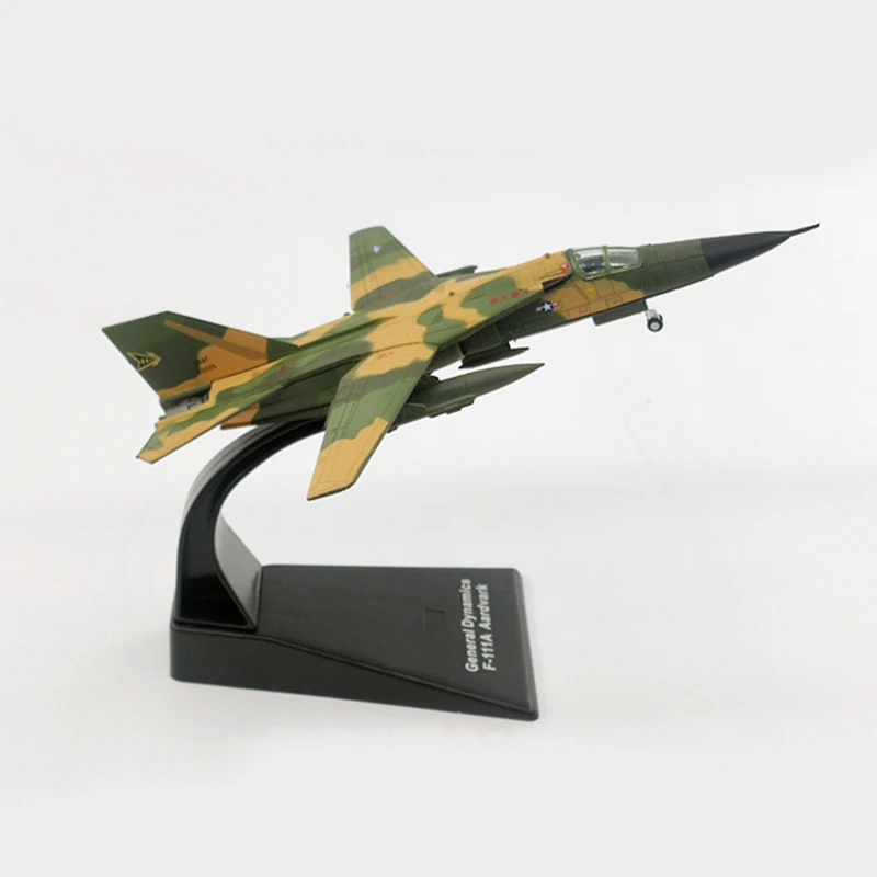 JASON TUTU 1/144 Scale F111 Airplane Diecast Metal Aircraft Model US Air Force F-111 Aardvark Planes Model Factory Dropshipping