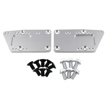 

Motor Mounts Adjustable SR Billet Bracket SBC LS Conversion LS1 Billet Engine Mount Adapter Swap Plates Bracket
