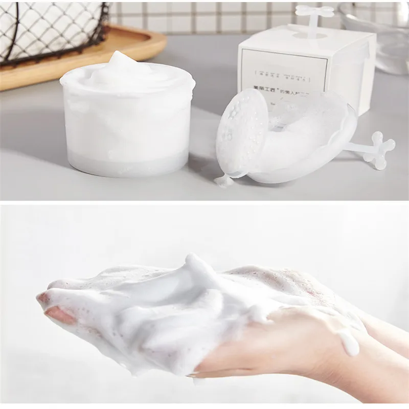 

Portable Foam Maker Foam facial cleanser Cup Body Wash Foaming Cup Bubble Maker Washing Flask For Travel MakeUp Facial Cleanser