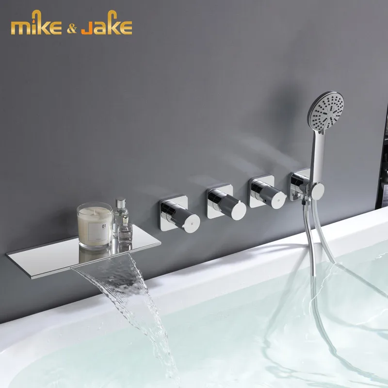 Waterfall Bathtub Faucet Wall Mount