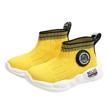 

davidyue rubber mesh kids boots girls winter sock boots sport running autumn tenis toddler baby boots for girls boys