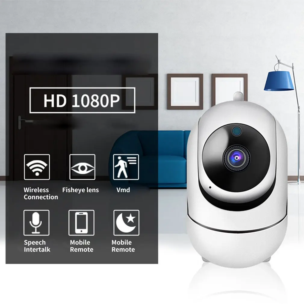 Облако IP Камера 720P с карта памяти 16Гб домашней безопасности Камеры Скрытого видеонаблюдения отслеживания сетевая камера с WiFi Беспроводной Cctv Камера