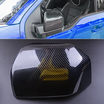 

CITALL Carbon Fiber Texture Car Grain Left Side Mirror Cover Trim ABS Fit for Ford F150 2015 2016 2017 2018 2019 XL XLT