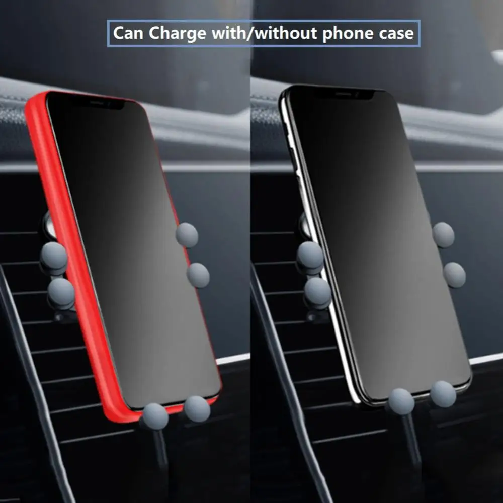

Gravity Vehicle Mobile Phone Rack Seven Point Support Deformation Support Button Outlet Support Creative Car Navigation Frame