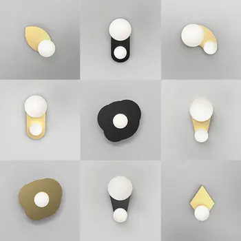 

Modern simplicity Nordic LED wall light kitchen wall light dining room bed room Wall Lamp foyer study balcony Wall Lamp