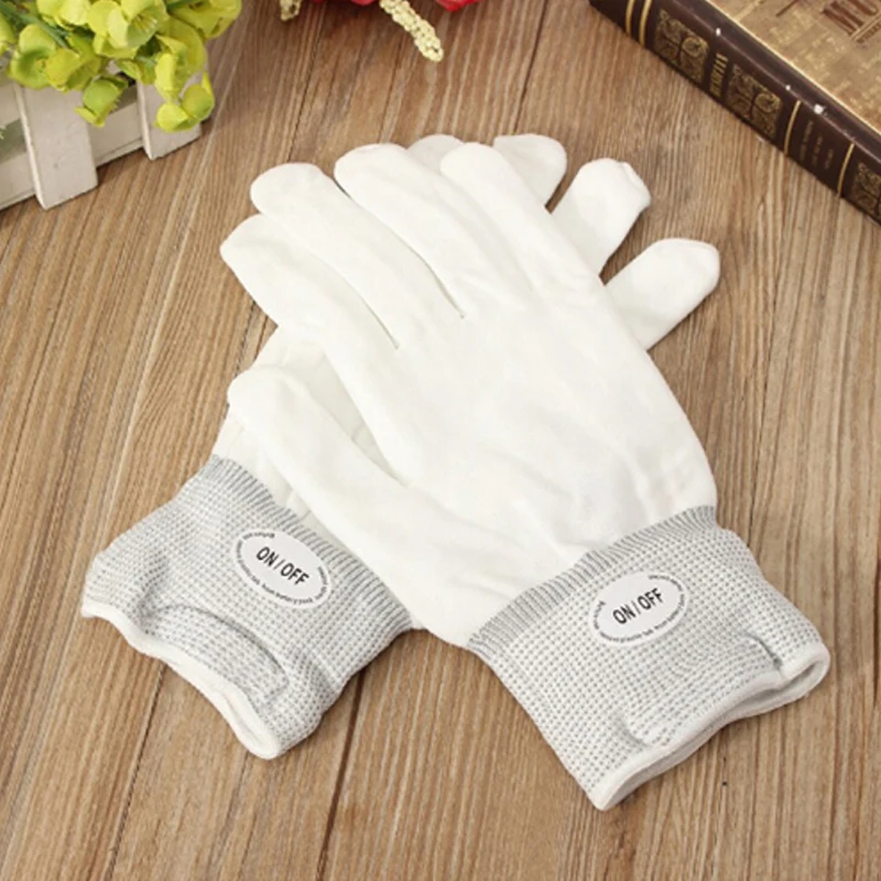 Mittens Finger Holiday Decor Glowing Toy Flashing Gloves Colorful LED Light Bar Festival Luminous Creative Festiva Prop Party