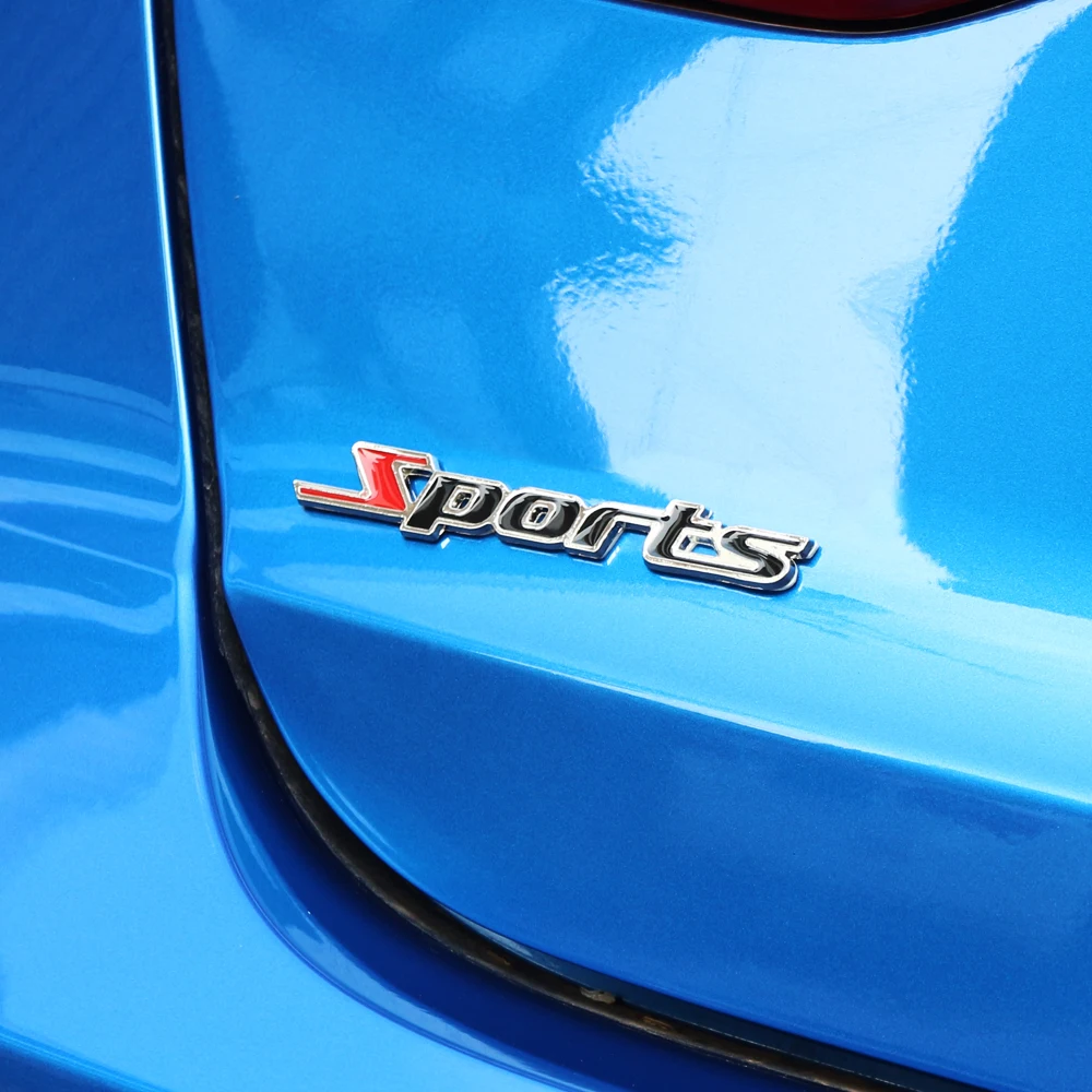 Car Styling SPORT 3D Metal Sticker for Geely SC7 MK CK Cross Gleagle Fiat Punto 500 Palio Argo grande | Автомобили и мотоциклы