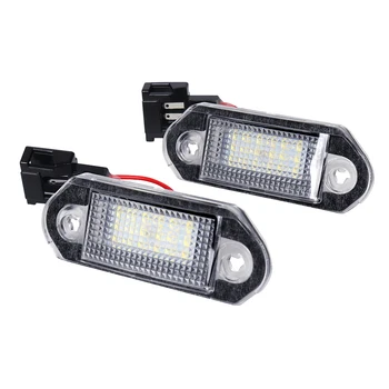 

2pcs Car LED Number License Plate Light Lamp For VW Golf 3 Variant 1H5 Vento 1H2 Jetta GOL 2 Skoda Octavia 1 1U2 Combi 1U5