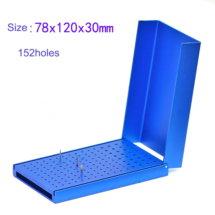 Держатель зубных боров Autoclavable полировальная щетка чашка блок 152 отверстия 1 шт