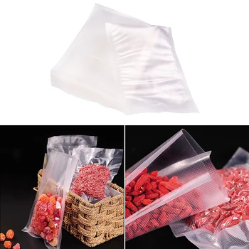 

10PCS Vacuum Sealer Plastic Storage Bag For Vacuum Sealing Machine For Pack Food Clean Saver Heat Sealing Hermetic Storage Bags