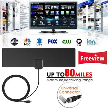 

ndoor Digital HDTV TV Antenna With Amplifier Radius Aerial TV Surf Fox DVB-T2 DVB-T ATSC ISDB TV Interior Antennas ANT0830+AM