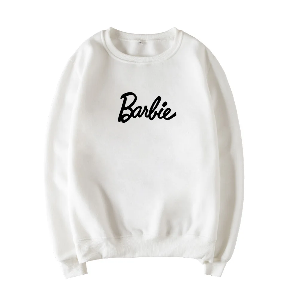 

Bailie English Printed Letter 2017 Autumn And Winter New Style Street Snap-Style Four Colors Round-neck Pullover