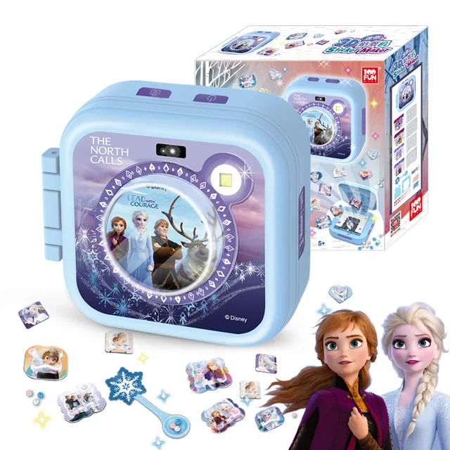 Disney frozen 2 girls 3D sticker maker machine magic stickers set kids handmade DIY production girls gift toys With original box 1