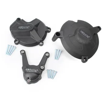 

For 2017 2018 BMW S1000RR Racing Motorbike Engine Stator Crank Case Guard Cover Protector Set with Logo