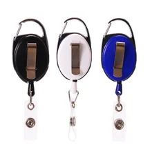 

1PC Aluminum Alloy Pass Case for Cards Id Card Holder with Lanyard Nurse Badge Holder with Badge Reels Retractable