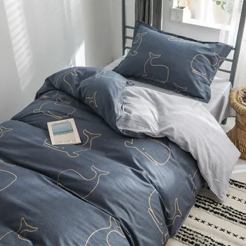 

College Students Dormitory Beddings Three-Piece Set Linens Two-Piece Set Cotton Quilt Single Bed Bedding