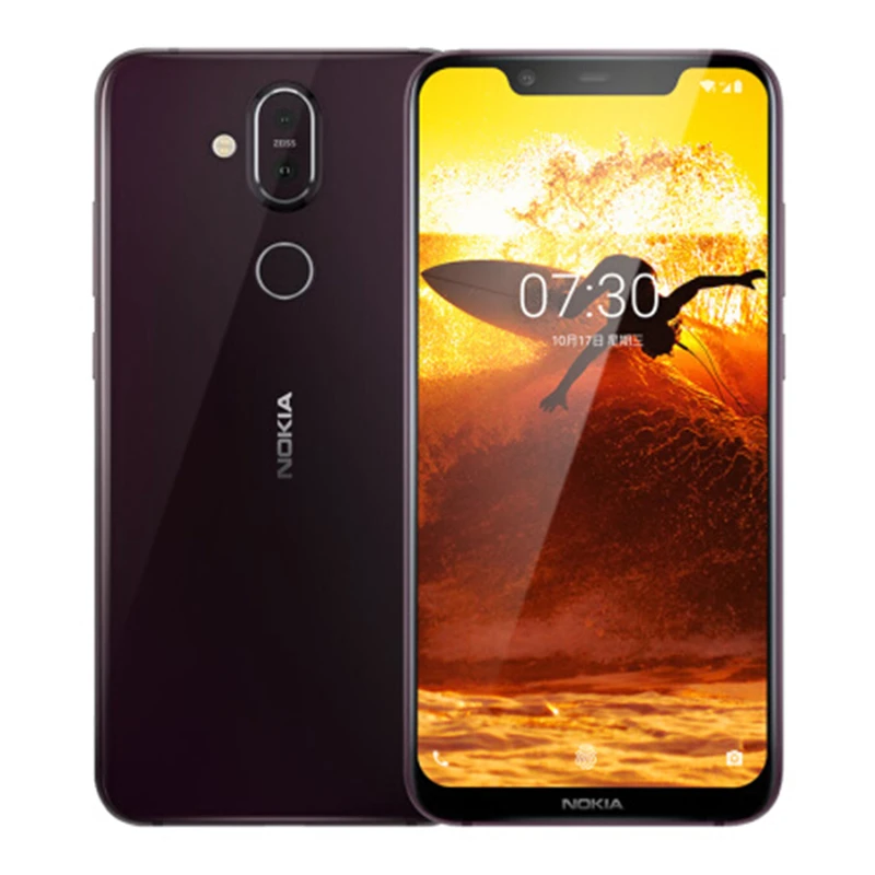 NOKIA X7 Global Rom 4 Гб 64 Гб 6,1" Snapdragon 710 Octa Core 3500 мАч Быстрая зарядка отпечатков пальцев задние фары мощностью 12+ 13 Мп спереди 20MP мобильного телефона