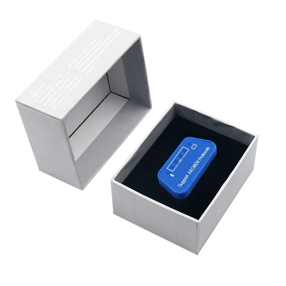 Супер Мини ELM327 V1.5 Bluetooth WiFi OBD2 автомобильный диагностический инструмент Поддержка всех протоколов OBDII для Android iOS Torque