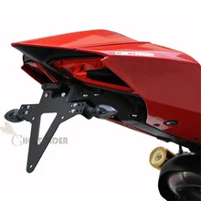 Держатель номерного знака Для DUCATI PANIGALE 1199/S/ABS 2012- мотоцикл ХВОСТ Tidy Fender Eliminator регистрации СВЕТОДИОДНЫЙ светильник