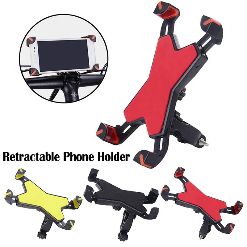 

360 Rotating Rotation Bicycle Phone Holder Upgraded MTB Bike Holder Support Stand Adjustable Phone Mobile Phone Universal